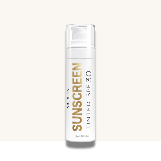 Tinted sunscreen SPF 30